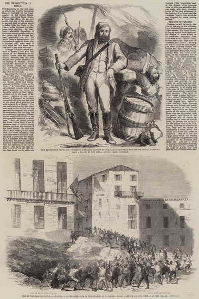 The Revolution in Sicily by Frank Vizetelly